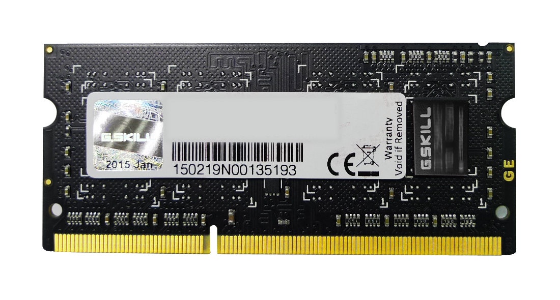 G.Skill RAM SQ Series - 4 GB - DDR3 1600 SO-DIMM CL11