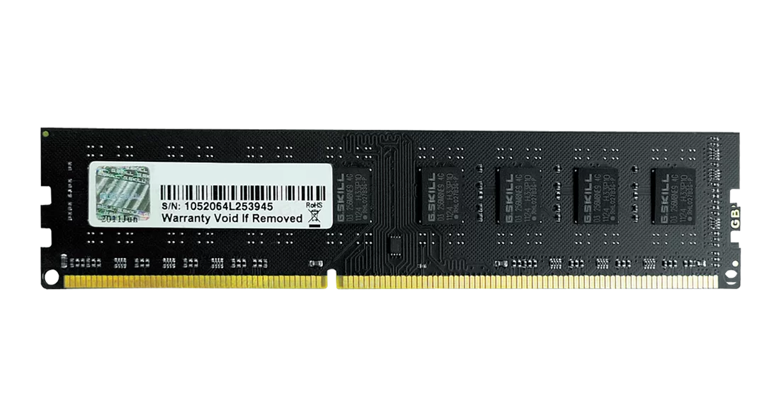 MEMORY DIMM 4GB PC12800 DDR3/F3-1600C11S-4GNT G.SKILL