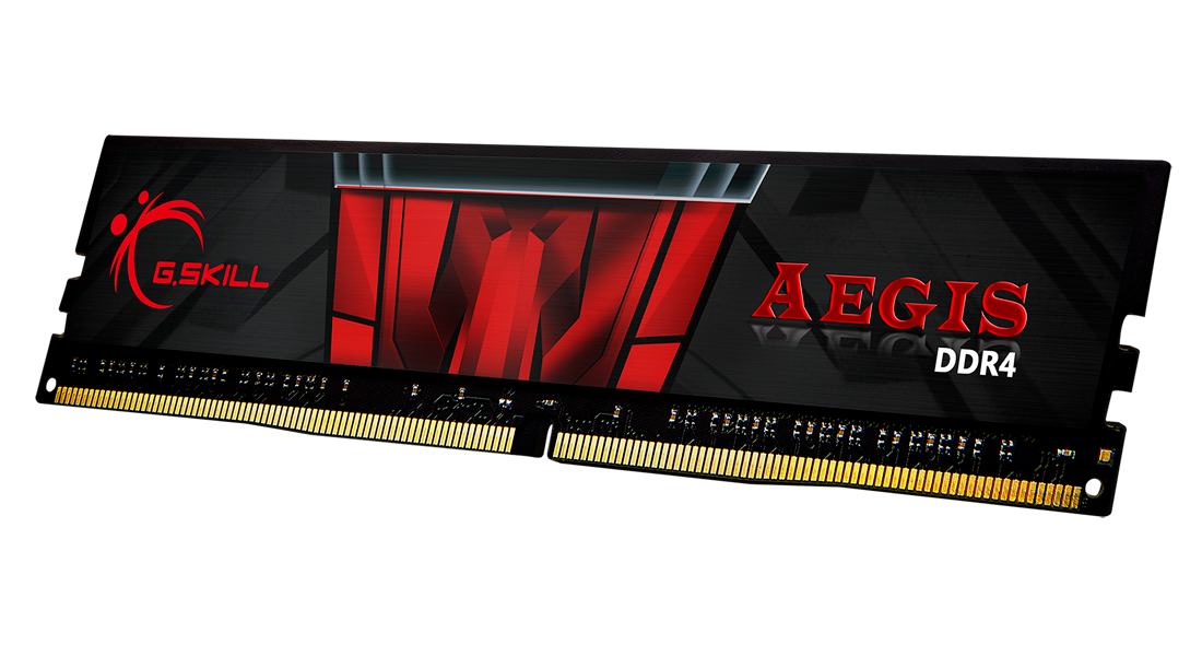 G.Skill Aegis DDR4 8GB 2666MT/s DIMM Intel XMP — F4-2666C19S-8GIS
