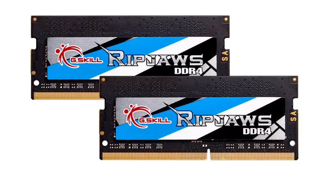 G.Skill Ripjaws - DDR4 - kit - 16 GB: 2 x 8 GB - SO-DIMM 260-pin - 3200 MHz / PC4-25600 - unbuffered