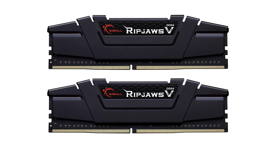 G.Skill Ripjaws V DDR4 16GB (2x8GB) 3600MT/s DIMM Intel XMP — F4-3600C16D-16GVKC