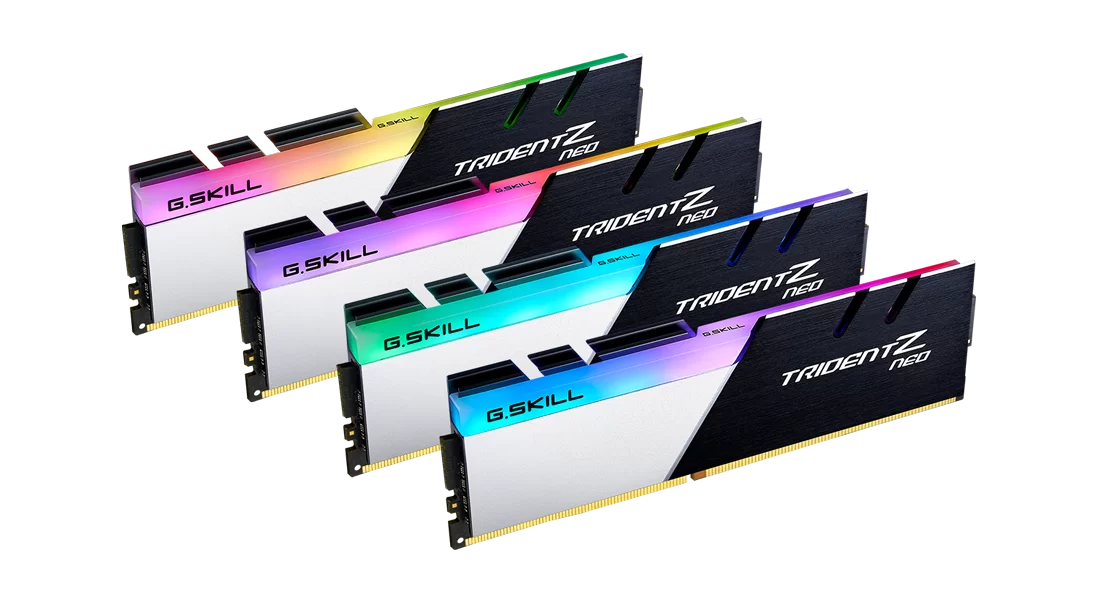Trident Z Neo, 4x 16GB DDR4, 3600 MHz, 1.35V, Non-ECC