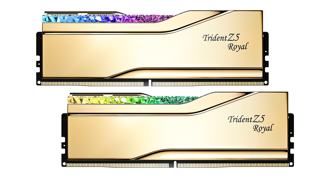 G.Skill Trident Z5 Royal DDR5 32GB (2x16GB) 6000MT/s DIMM AMD EXPO — F5-6000J2836G16GX2-TR5G
