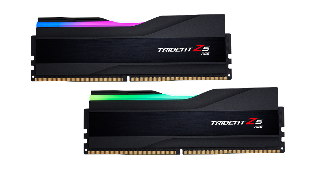 G.Skill Trident Z5 RGB F5-6000J2836G32GX2-TZ5RK memory module 64 GB 2 x 32 GB DDR5 4800 MT/s