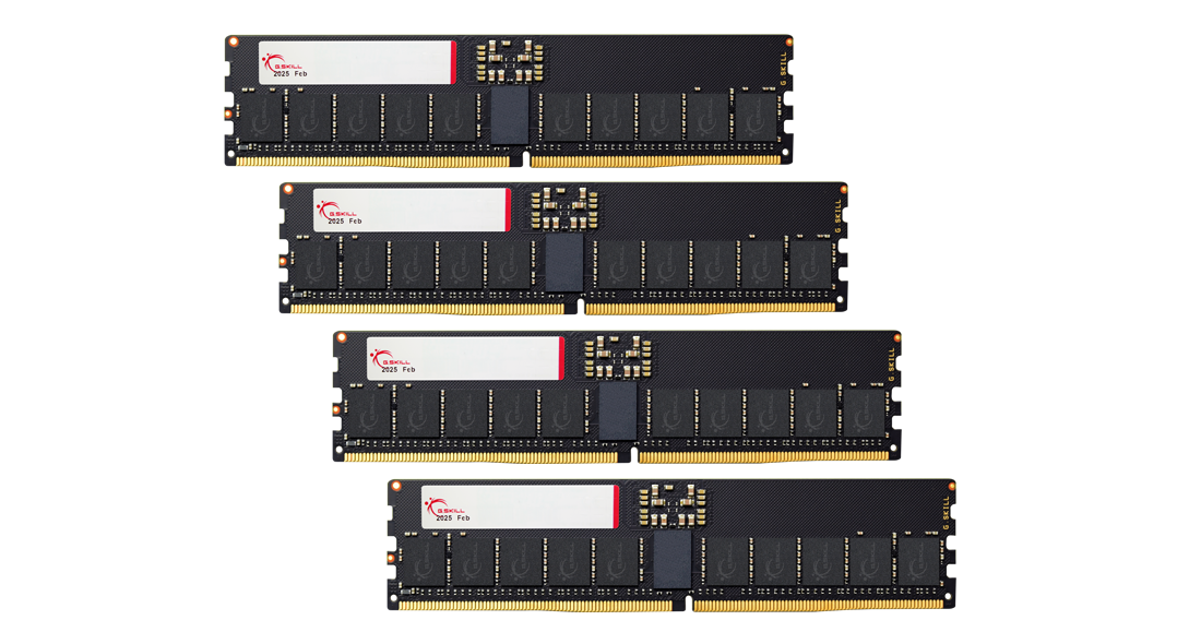 DDR5 256GB PC 6400 CL36 G.Skill KIT 4x64GB 64-CQ4-T5N