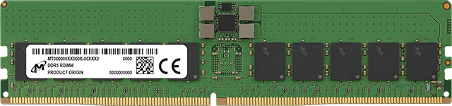 Micron 32GB DDR5-6400 RDIMM 1Rx4 (MTC20F1045S1RC64BR)