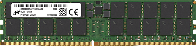 Micron 64GB DDR5-5600 RDIMM 2Rx4 (MTC40F2046S1RC56BD2R)