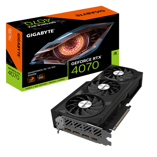 Gigabyte Windforce GeForce RTX 4070 OC 12GB