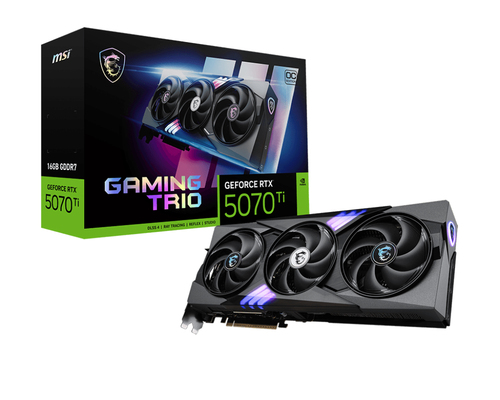 MSI Gaming Trio GeForce RTX 5070 Ti OC 16GB